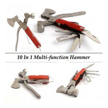 10in1 Multi-Functional Hammer Tool Kit Set With Pouch - Hardware And Tools - Best Price in Pakistan - HitShop.pk